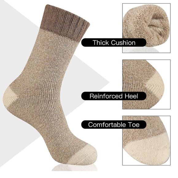 Men’s Wool Blend Socks  - Picture 2 of 5